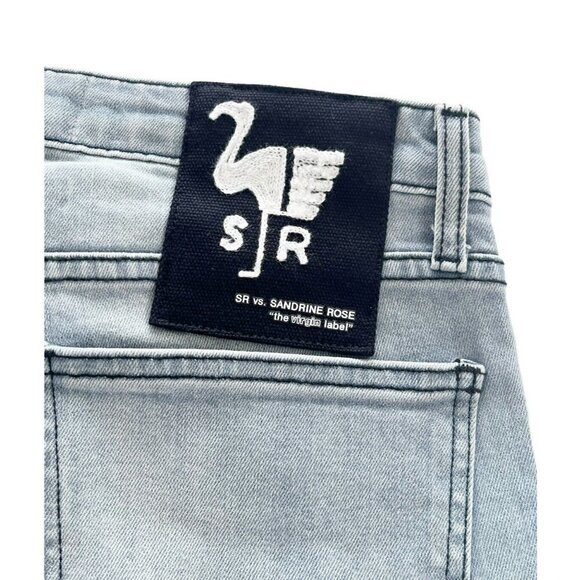 Sandrine Rose X Free People Womens Sz 30 High Waist Distressed Skinny Jeans NWT - Picture 11 of 11